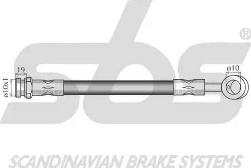 SBS 1330.853478 - Bremžu šļūtene autodraugiem.lv