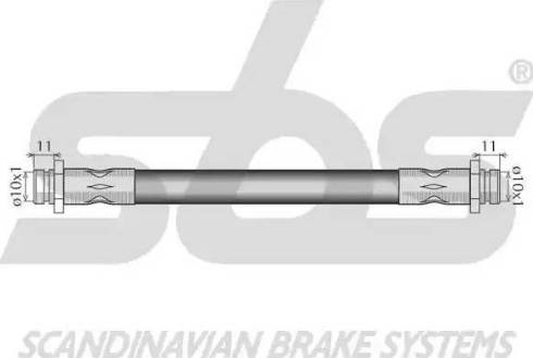 SBS 1330853414 - Bremžu šļūtene autodraugiem.lv