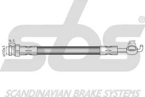 SBS 1330.853265 - Bremžu šļūtene autodraugiem.lv