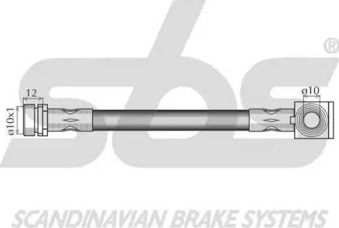 SBS 1330852572 - Bremžu šļūtene autodraugiem.lv