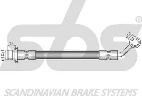 SBS 1330.852679 - Bremžu šļūtene autodraugiem.lv