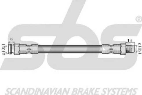 SBS 1330852371 - Bremžu šļūtene autodraugiem.lv