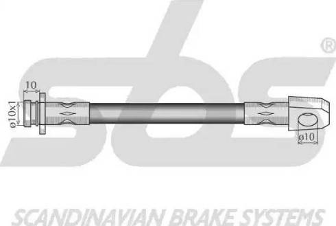 SBS 1330853020 - Bremžu šļūtene autodraugiem.lv