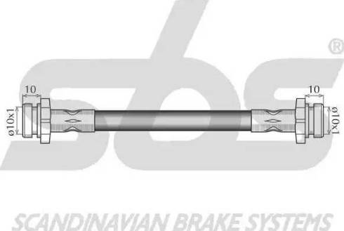 SBS 1330852256 - Bremžu šļūtene autodraugiem.lv