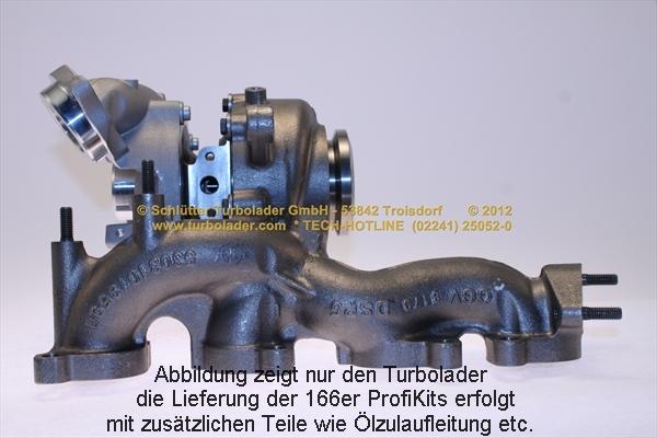 Schlütter Turbolader 166-09340 - Kompresors, Turbopūte autodraugiem.lv