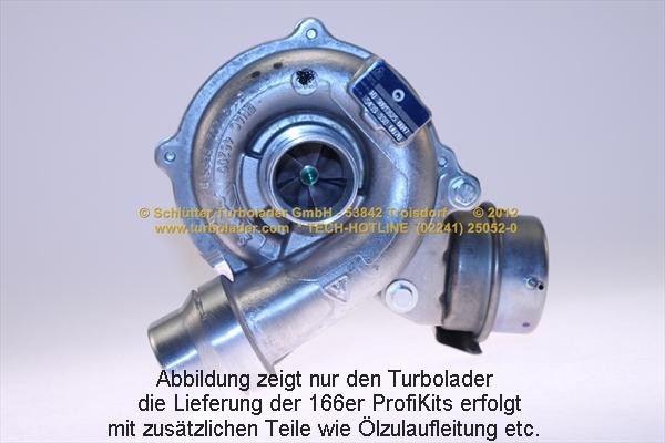 Schlütter Turbolader 166-09265 - Kompresors, Turbopūte autodraugiem.lv