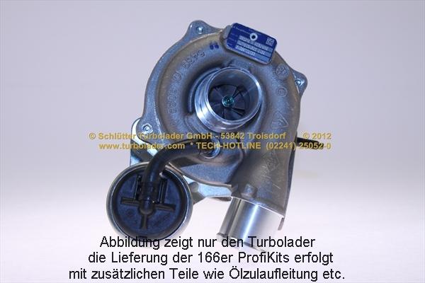 Schlütter Turbolader 166-09220 - Kompresors, Turbopūte autodraugiem.lv