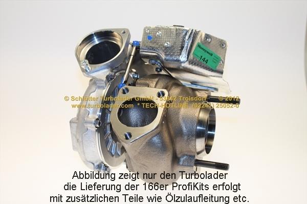 Schlütter Turbolader 166-09281 - Kompresors, Turbopūte autodraugiem.lv