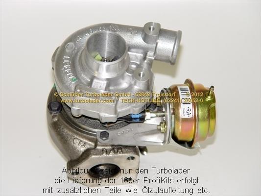 Schlütter Turbolader 166-04021 - Kompresors, Turbopūte autodraugiem.lv