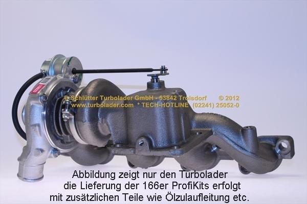 Schlütter Turbolader 166-05111 - Kompresors, Turbopūte autodraugiem.lv