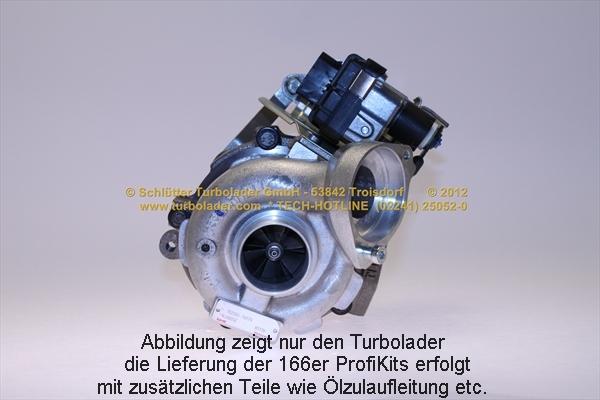 Schlütter Turbolader 166-05201 - Kompresors, Turbopūte autodraugiem.lv