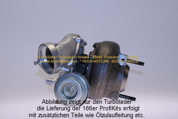 Schlütter Turbolader PRO-00455 D - Kompresors, Turbopūte autodraugiem.lv