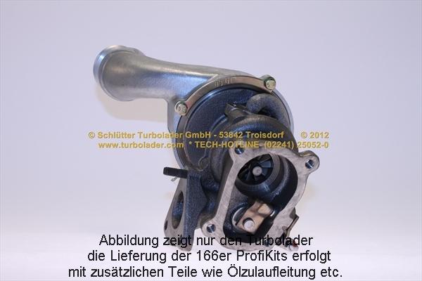 Schlütter Turbolader 166-00405 - Kompresors, Turbopūte autodraugiem.lv