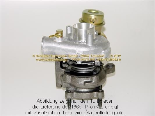 Schlütter Turbolader 166-00600EOL - Kompresors, Turbopūte autodraugiem.lv