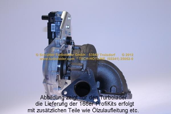 Schlütter Turbolader 166-00055 - Kompresors, Turbopūte autodraugiem.lv