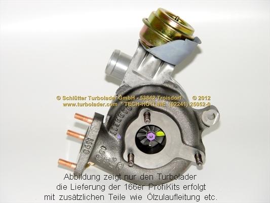 Schlütter Turbolader PRO-00050 - Kompresors, Turbopūte autodraugiem.lv