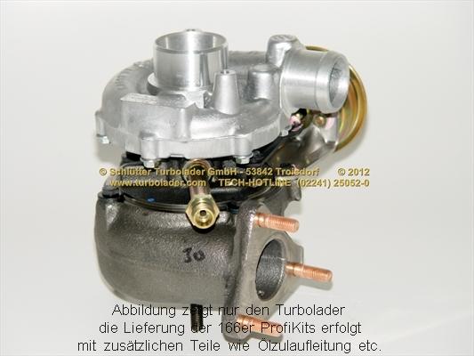Schlütter Turbolader PRO-00050 - Kompresors, Turbopūte autodraugiem.lv