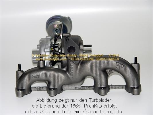 Schlütter Turbolader 166-01630 - Kompresors, Turbopūte autodraugiem.lv
