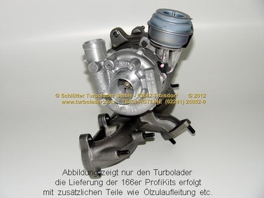 Schlütter Turbolader 166-00010 - Kompresors, Turbopūte autodraugiem.lv