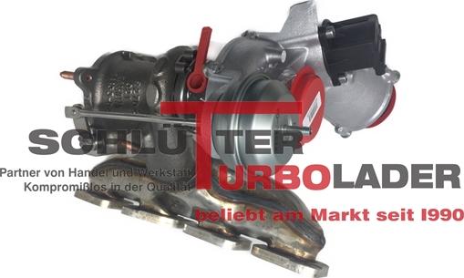 Schlütter Turbolader 166-00022 - Kompresors, Turbopūte autodraugiem.lv