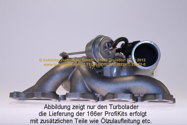 Schlütter Turbolader 166-00196 - Kompresors, Turbopūte autodraugiem.lv