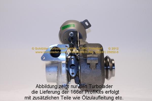 Schlütter Turbolader 166-00145EOL D2 - Kompresors, Turbopūte autodraugiem.lv