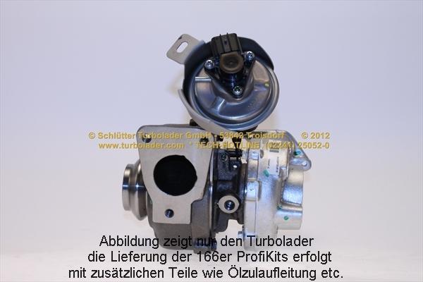 Schlütter Turbolader 166-00145 - Kompresors, Turbopūte autodraugiem.lv