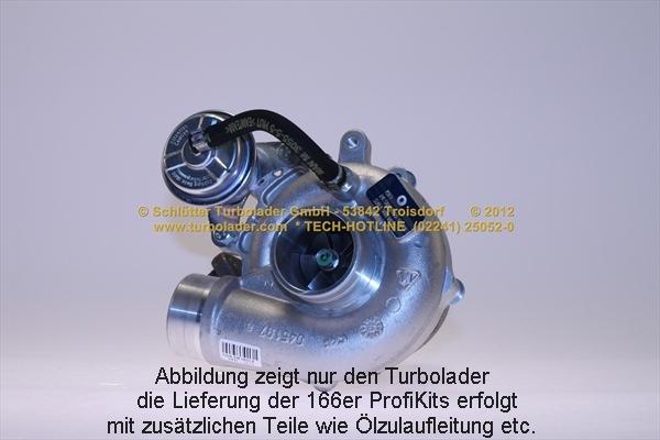 Schlütter Turbolader 166-00165 - Kompresors, Turbopūte autodraugiem.lv
