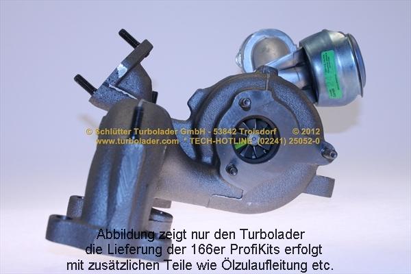 Schlütter Turbolader 166-00180 - Kompresors, Turbopūte autodraugiem.lv