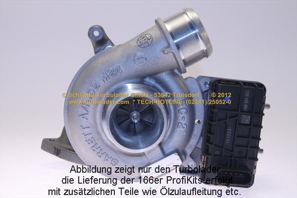 Schlütter Turbolader 166-00860 - Kompresors, Turbopūte autodraugiem.lv