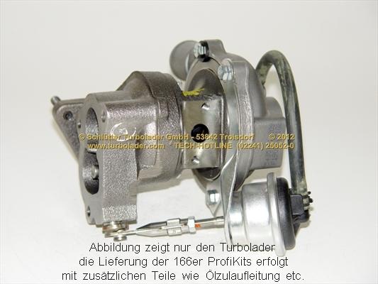 Schlütter Turbolader 166-00345EOL - Kompresors, Turbopūte autodraugiem.lv