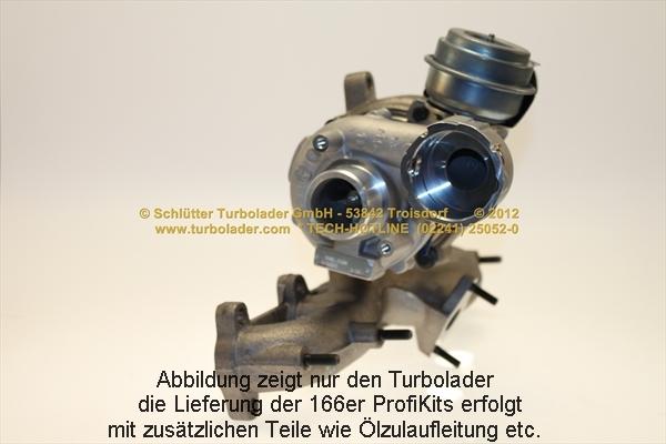 Schlütter Turbolader 166-00320 - Kompresors, Turbopūte autodraugiem.lv