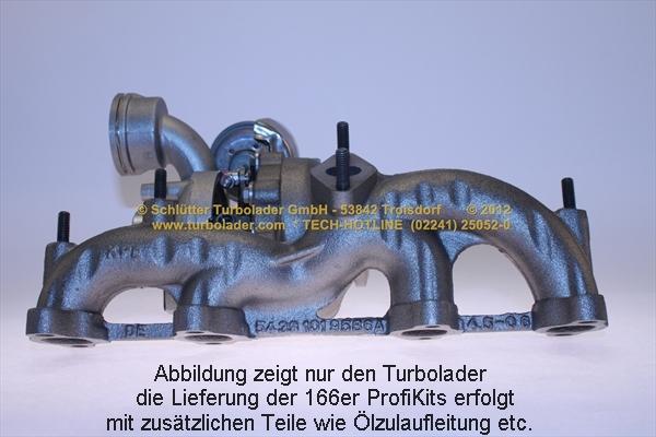 Schlütter Turbolader 166-00320 - Kompresors, Turbopūte autodraugiem.lv
