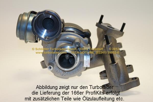 Schlütter Turbolader 166-00320 D - Kompresors, Turbopūte autodraugiem.lv