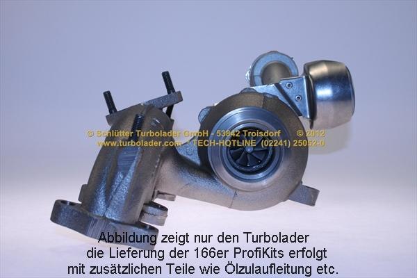 Schlütter Turbolader 166-00320 - Kompresors, Turbopūte autodraugiem.lv