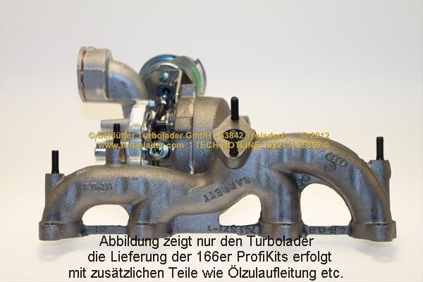 Schlütter Turbolader 166-00320 D - Kompresors, Turbopūte autodraugiem.lv