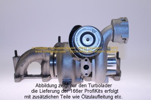 Schlütter Turbolader 166-00320 - Kompresors, Turbopūte autodraugiem.lv