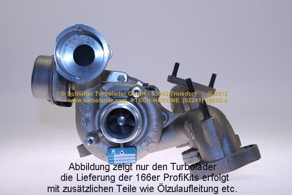 Schlütter Turbolader 166-00320EOL D - Kompresors, Turbopūte autodraugiem.lv
