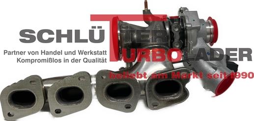 Schlütter Turbolader 172-00557 - Kompresors, Turbopūte autodraugiem.lv