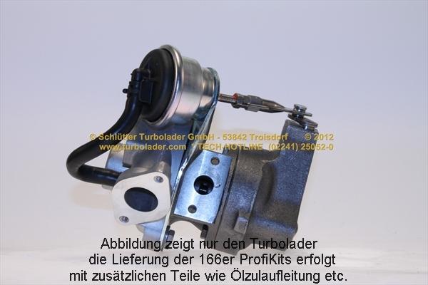 Schlütter Turbolader 166-00295EOL - Kompresors, Turbopūte autodraugiem.lv