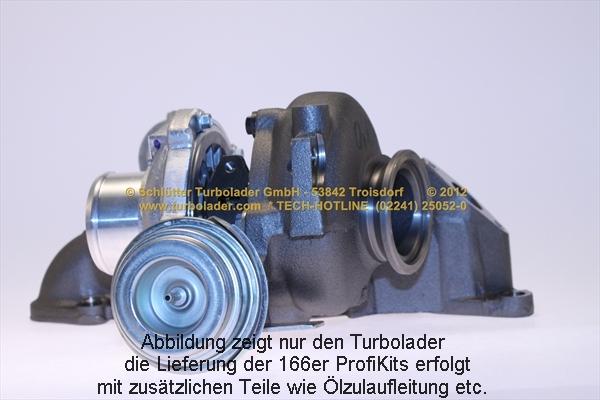 Schlütter Turbolader 166-00285 - Kompresors, Turbopūte autodraugiem.lv