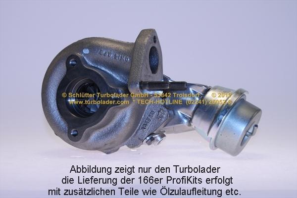 Schlütter Turbolader 166-00235 - Kompresors, Turbopūte autodraugiem.lv