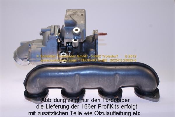 Schlütter Turbolader 166-00750 - Kompresors, Turbopūte autodraugiem.lv