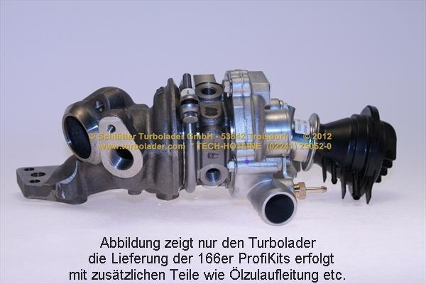 Schlütter Turbolader 166-00775 - Kompresors, Turbopūte autodraugiem.lv