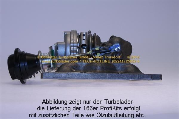 Schlütter Turbolader 166-00775 - Kompresors, Turbopūte autodraugiem.lv