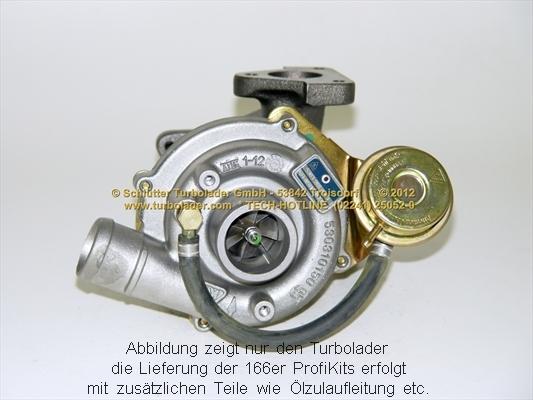 Schlütter Turbolader 166-01465 - Kompresors, Turbopūte autodraugiem.lv