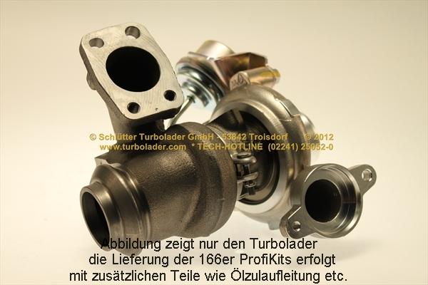 Schlütter Turbolader 166-05133EOL - Kompresors, Turbopūte autodraugiem.lv