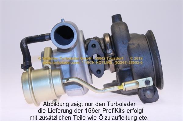 Schlütter Turbolader PRO-01085 - Kompresors, Turbopūte autodraugiem.lv