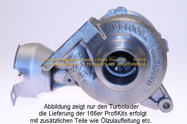 Schlütter Turbolader 166-01035 - Kompresors, Turbopūte autodraugiem.lv