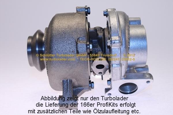 Schlütter Turbolader 166-01035 - Kompresors, Turbopūte autodraugiem.lv
